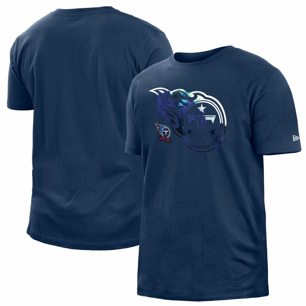 Tennessee Titans New Era 2022 Sideline Ink Dye T-Shirt