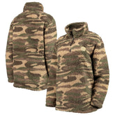 Boston Bruins G-III Sports by Carl Banks Women's Sherpa Quarter-Zip Jacket Sale