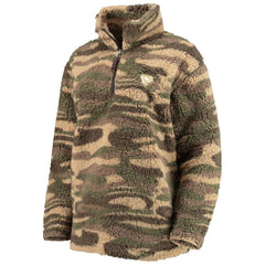 Pittsburgh Penguins G-III Sports by Carl Banks Women's Sherpa Quarter-Zip Jacket Discount