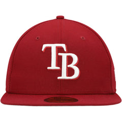 Tampa Bay Rays New Era White Logo 59FIFTY Fitted Hat | MLB On Sale