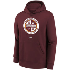 Washington Commanders Nike Youth Alternate Logo Pullover Hoodie