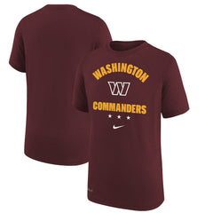 Washington Commanders Nike Youth Team Athletic Performance T-Shirt