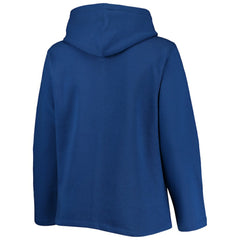 Chicago Cubs Soft as a Grape Women's Plus Size Side Split Pullover Hoodie | MLB US