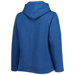 Kansas City Royals Soft as a Grape Women's Plus Size Side Split Pullover Hoodie | MLB Online