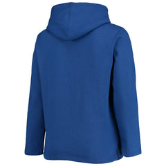 Los Angeles Dodgers Soft as a Grape Women's Plus Size Side Split Pullover Hoodie | MLB Shop