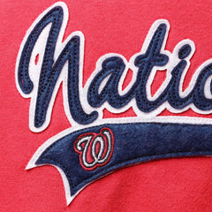 Washington Nationals Soft as a Grape Women's Plus Size Side Split Pullover Hoodie | MLB US