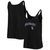 Colorado Rockies Soft as a Grape Women's Slouchy Tank Top | MLB Near me