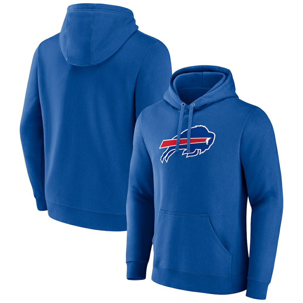 Buffalo Bills Primary Logo Fitted Pullover Hoodie