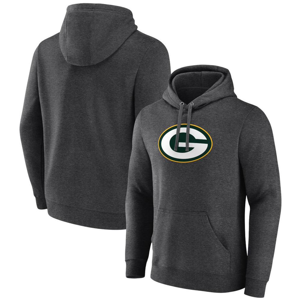Green Bay Packers Primary Logo Fitted Pullover Hoodie