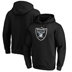 Las Vegas Raiders Primary Logo Fitted Pullover Hoodie