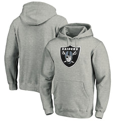 Las Vegas Raiders Primary Logo Fitted Pullover Hoodie