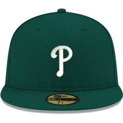 Philadelphia Phillies New Era White Logo 59FIFTY Fitted Hat | MLB Sale