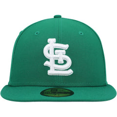 St. Louis Cardinals New Era White Logo 59FIFTY Fitted Hat | MLB Shop