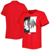 Chicago Blackhawks adidas Women's Reverse Retro Fresh T-Shirt For Sale