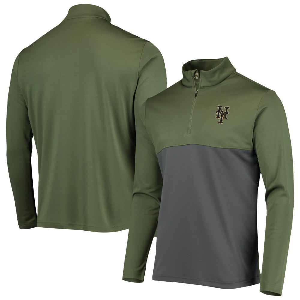New York Mets Levelwear Delta Pursue Quarter-Zip Jacket | MLB Near me