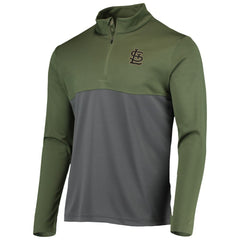St. Louis Cardinals Levelwear Delta Pursue Quarter-Zip Jacket | MLB US