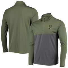 San Francisco Giants Levelwear Delta Pursue Quarter-Zip Jacket | MLB Shop