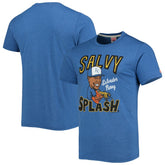 Salvador Perez Kansas City Royals Homage Caricature Tri-Blend T-Shirt | MLB Sale