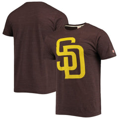 San Diego Padres Homage Hand Drawn Logo Tri-Blend T-Shirt | MLB On Sale