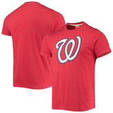 Washington Nationals Homage Hand Drawn Logo Tri-Blend T-Shirt | MLB US