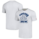 Chicago Cubs Homage Hyper Local Tri-Blend T-Shirt | MLB On Sale