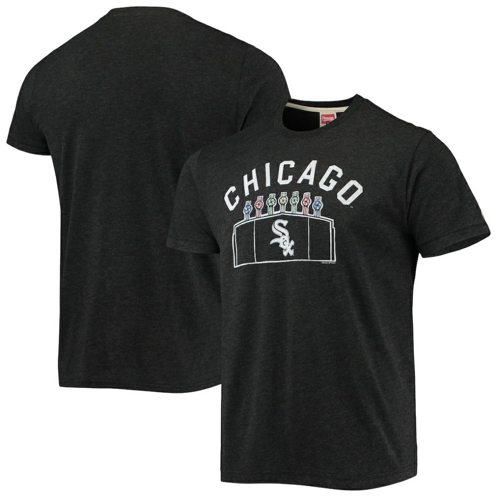 Chicago White Sox Homage Team Hyper Local Tri-Blend T-Shirt | MLB Shop