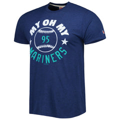 Seattle Mariners Homage Hyper Local Tri-Blend T-Shirt | MLB On Sale