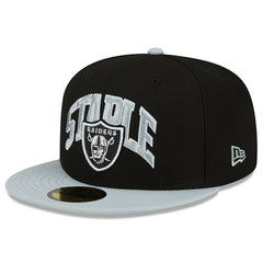 Las Vegas Raiders New Era NFL x Staple Collection 59FIFTY Fitted Hat