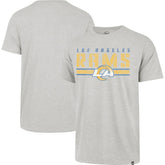 Los Angeles Rams 47 brand '47 Stripe Thru Franklin T-Shirt