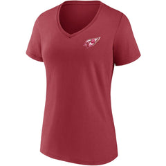 Arizona Cardinals Fanatics Women's Team Mother's Day V-Neck T-Shirt