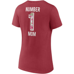 Arizona Cardinals Fanatics Women's Team Mother's Day V-Neck T-Shirt
