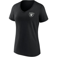 Las Vegas Raiders Fanatics Women's Team Mother's Day V-Neck T-Shirt