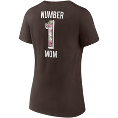 Cleveland Browns Fanatics Women's Team Mother's Day V-Neck T-Shirt