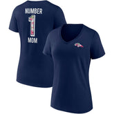 Denver Broncos Fanatics Women's Team Mother's Day V-Neck T-Shirt