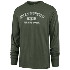 Boston Red Sox '47 Distressed Green Monster Long Sleeve T-Shirt | MLB New