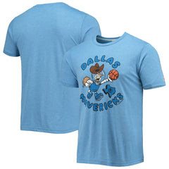 Dallas Mavericks Homage NBA x Spongebob Collab Tri-Blend T-Shirt sale Discount