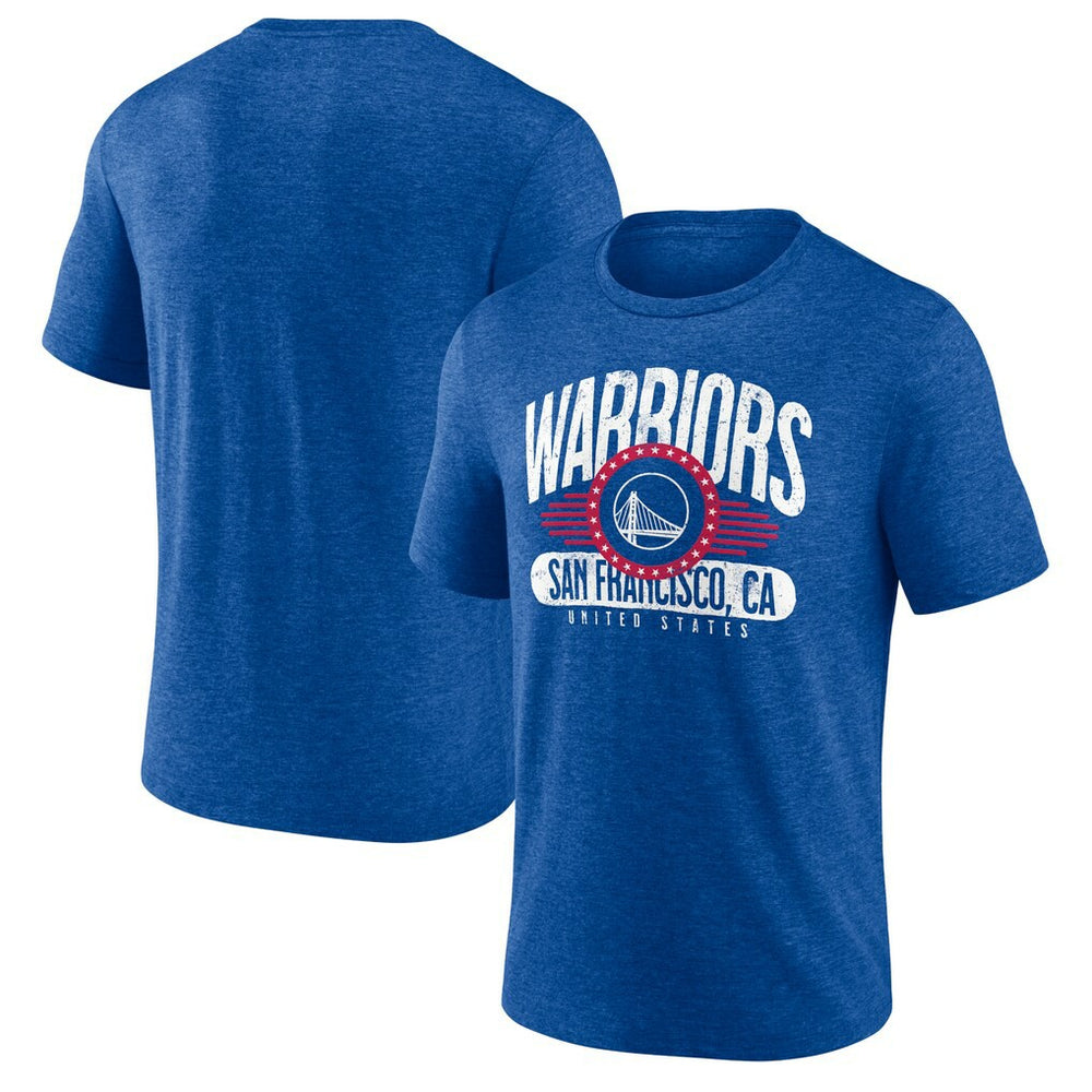 Golden State Warriors Badge of Honor Tri-Blend T-Shirt sale Discount