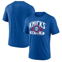 New York Knicks Badge of Honor Tri-Blend T-Shirt New