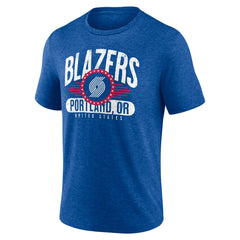 Portland Trail Blazers Badge of Honor Tri-Blend T-Shirt Online