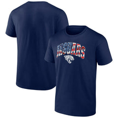 Jacksonville Jaguars Banner Wave Logo T-Shirt
