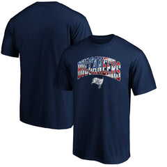 Tampa Bay Buccaneers Banner Wave Logo T-Shirt