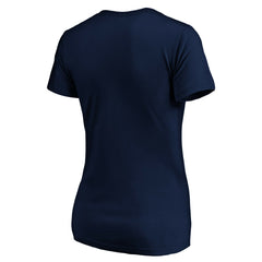 Seattle Seahawks Women's Banner Wave V-Neck T-Shirt