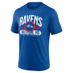 Baltimore Ravens Badge of Honor Tri-Blend T-Shirt
