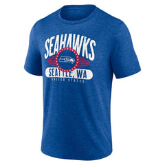 Seattle Seahawks Badge of Honor Tri-Blend T-Shirt