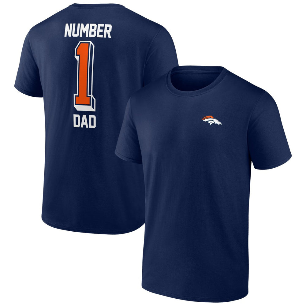 Denver Broncos Number One Dad T-Shirt