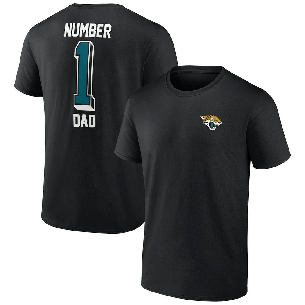 Jacksonville Jaguars Number One Dad T-Shirt