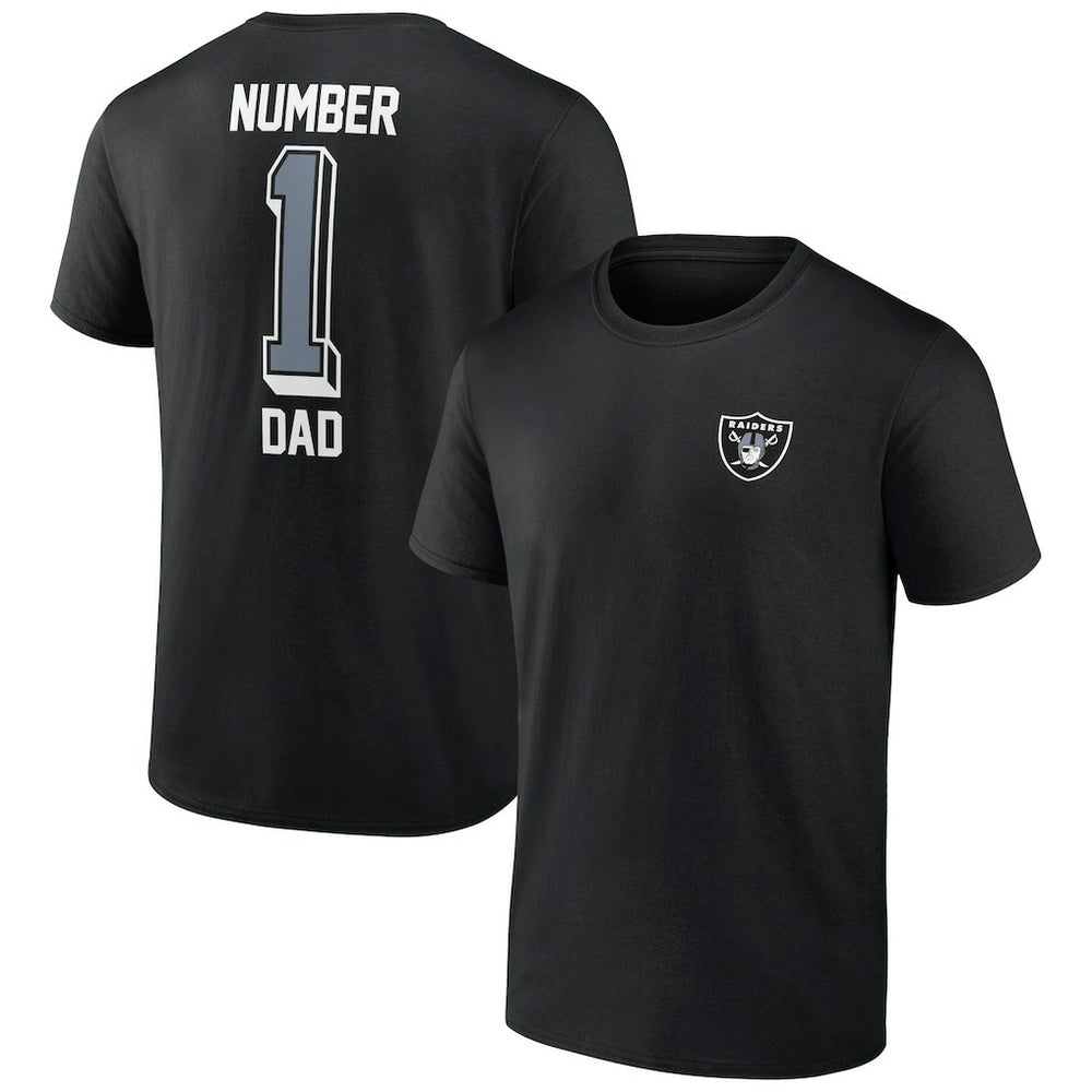 Las Vegas Raiders Number One Dad T-Shirt