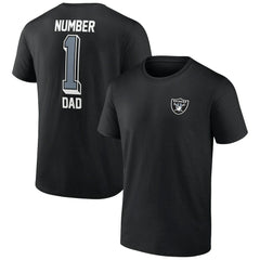 Las Vegas Raiders Number One Dad T-Shirt