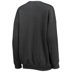 Washington Commanders WEAR by Erin Andrews Women's Oversized Fleece Pullover Sweatshirt