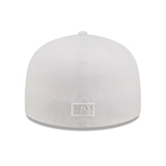 Houston Astros New Era White on White 59FIFTY Fitted Hat | MLB Discount